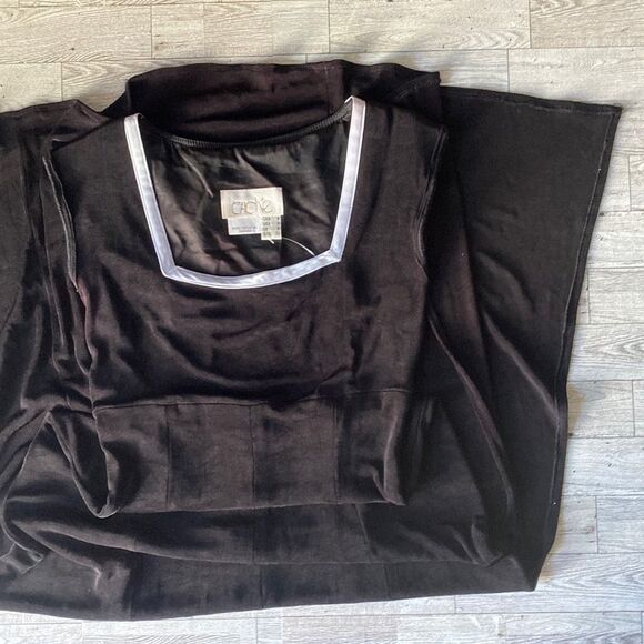 Cache, Vintage, Black, Sleeveless, Formal, Maxi Dress/Gown - Picture 14 of 16